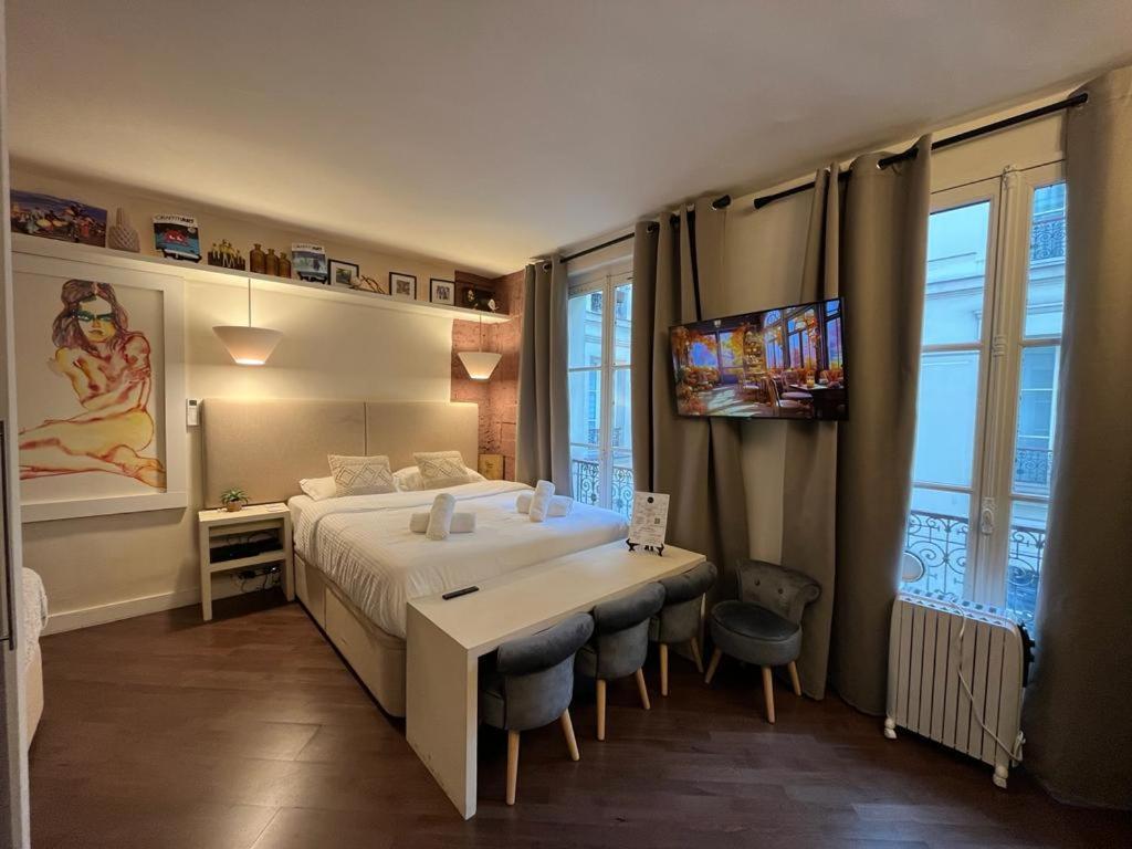 Studio Pompidou - Rue Des Temples 3 Places Appartement Parijs Buitenkant foto